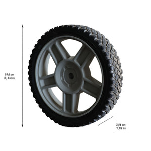 Ruedas Universales de 8” Compatibles con Asadores y Cortacéspedes / Diametro (8")