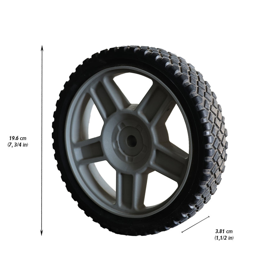 Ruedas Universales de 8” Compatibles con Asadores y Cortacéspedes / Diametro (8")