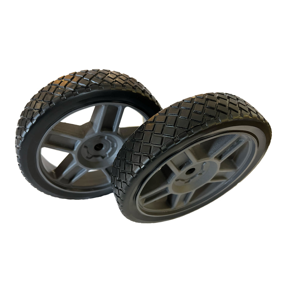Ruedas Universales de 8” Compatibles con Asadores y Cortacéspedes / Diametro (8")