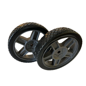 Ruedas Universales de 8” Compatibles con Asadores y Cortacéspedes / Diametro (8")